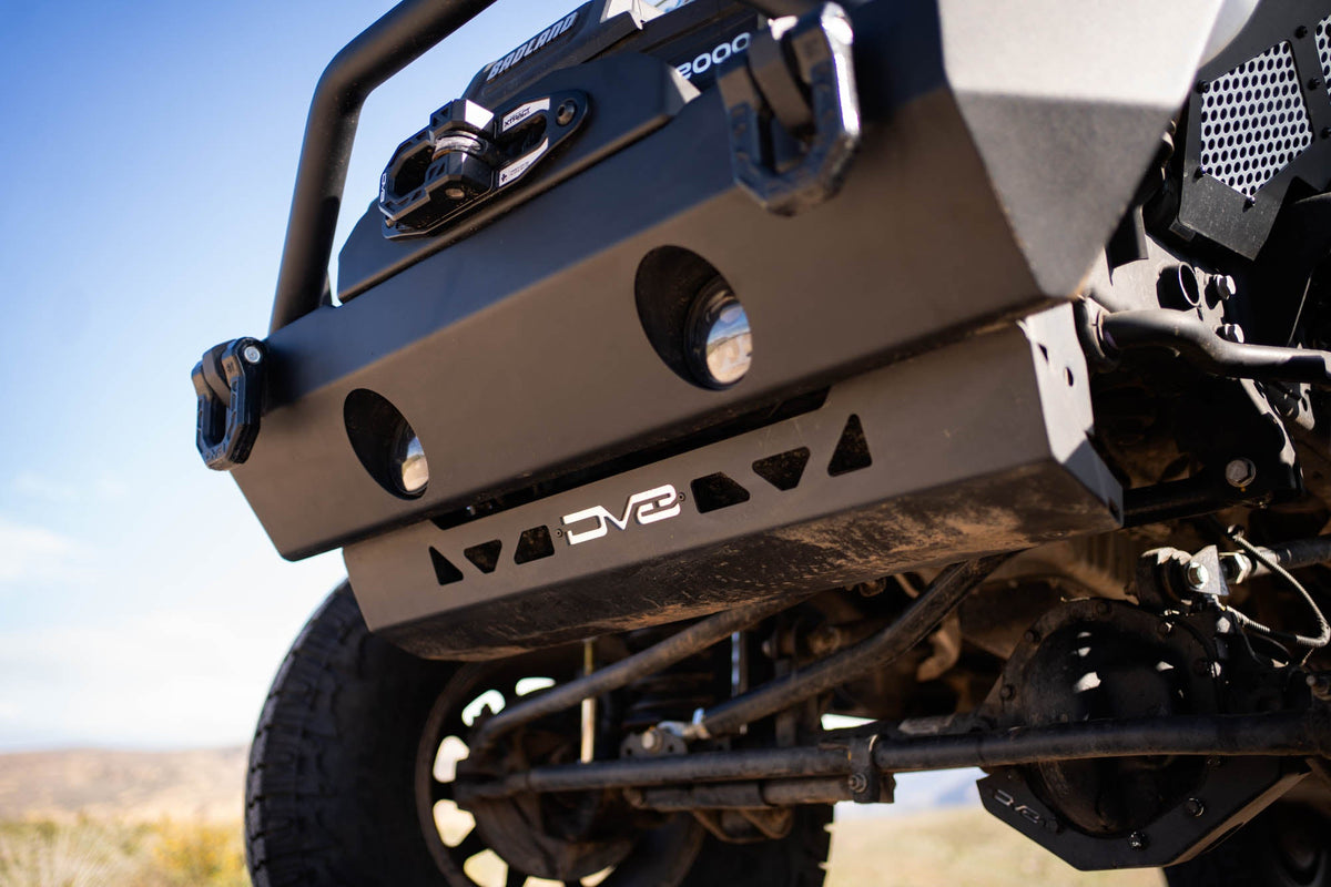 DV8 Offroad - 2007-2018 Jeep Wrangler JK Front Skid Plate - SPJK-01