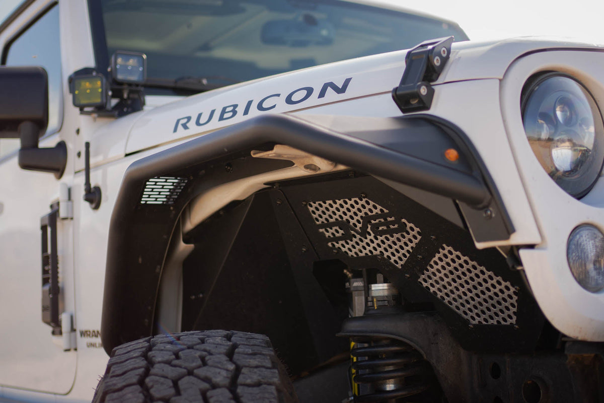 DV8 Offroad - 2007-2018 Jeep Wrangler JK Front Inner Fenders - INFEND-10FB