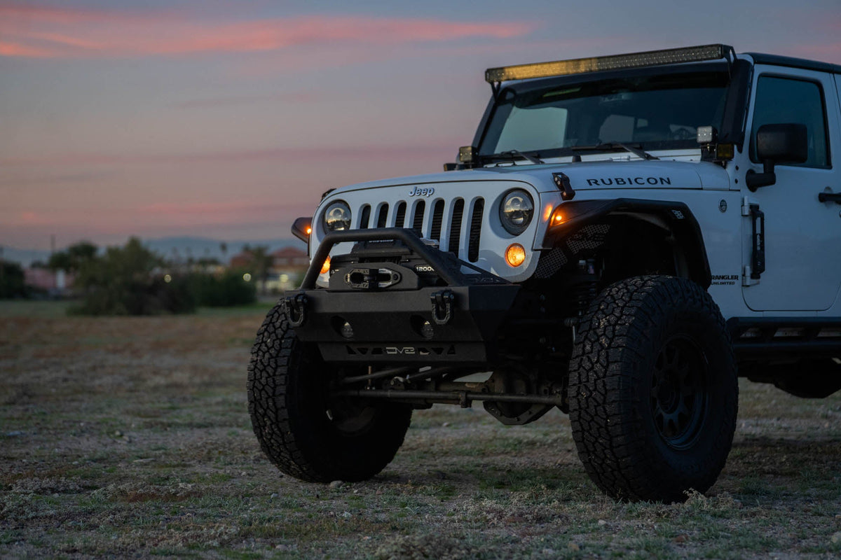 DV8 Offroad - 2007-2018 Jeep Wrangler JK | Spec Series Fender Flares - FDJK-06