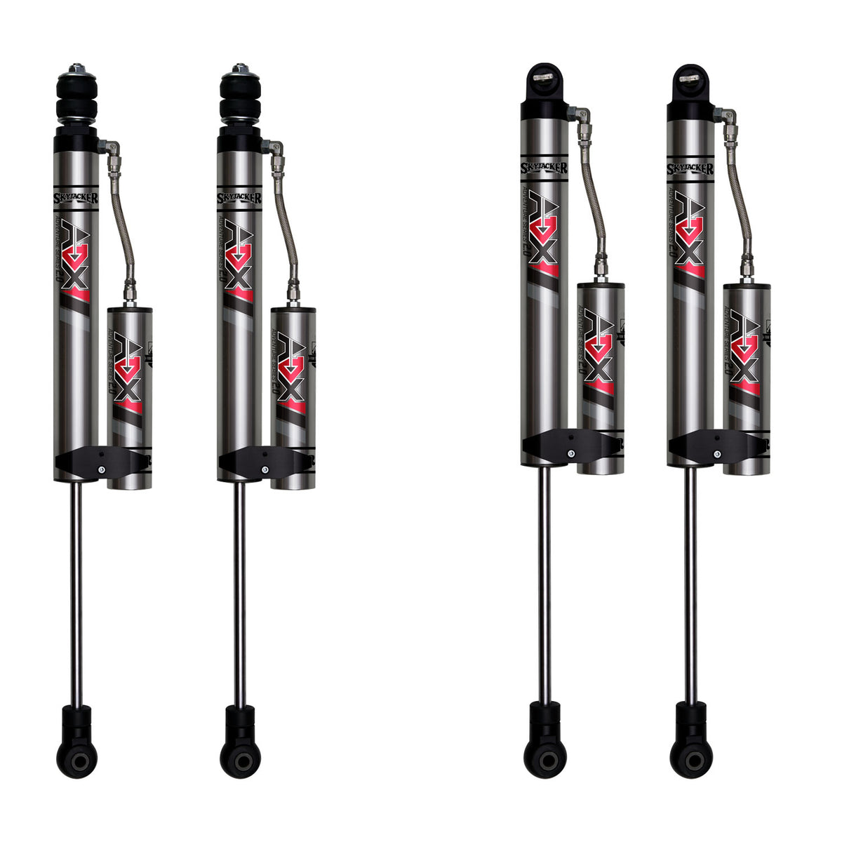 Skyjacker 07-18 Jeep Wrangler (JK/JKU) 3.5in Lift ADX 2.0 Remote Reservoir Shock Set - JK3570X