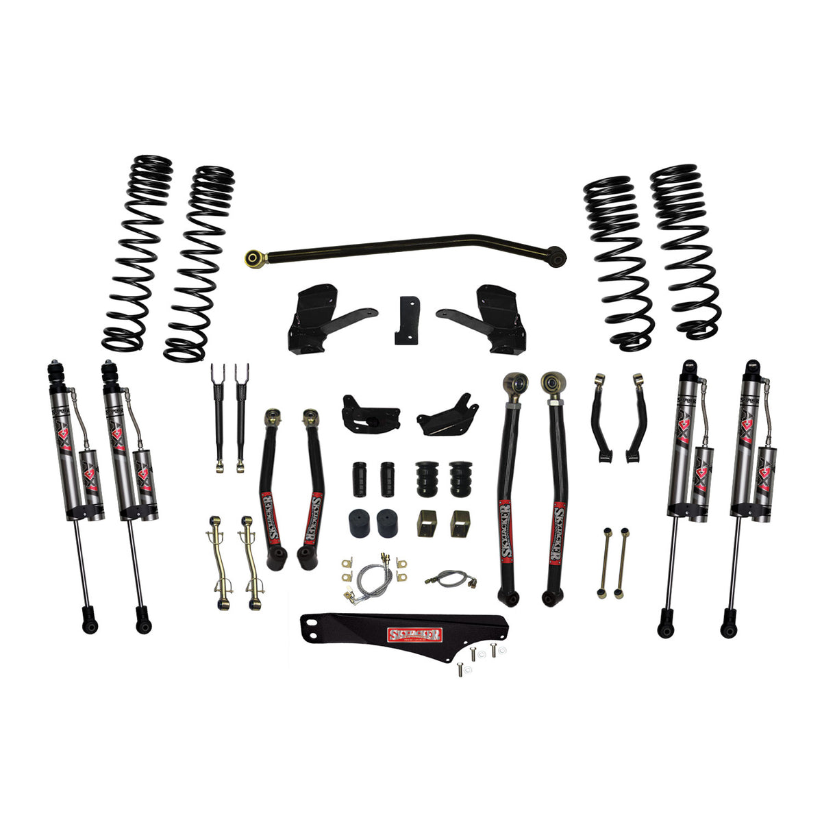 Skyjacker 6In JK 4DR LT LA KT W/ADX - JK60LKLT-SX-X