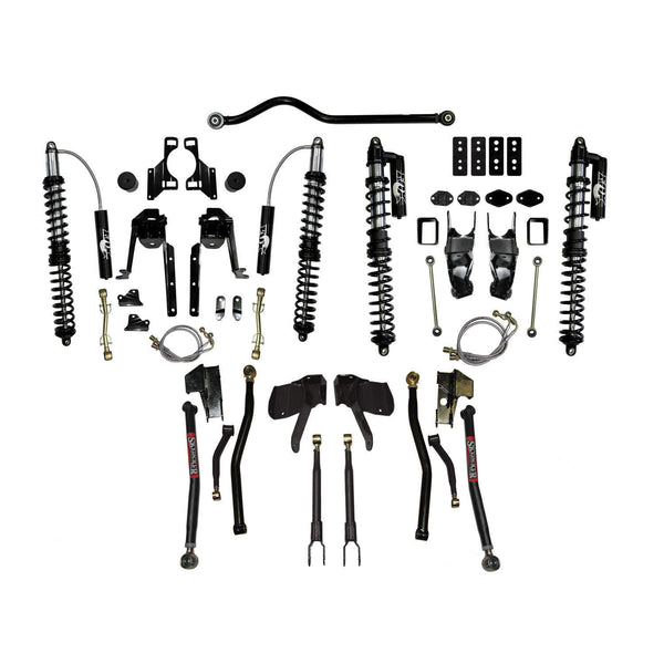 Skyjacker 17-18 Jeep Wrangler  5-6 in Long Arm LeDuc Series Coil-Over Kit - JK64LLSK-SX