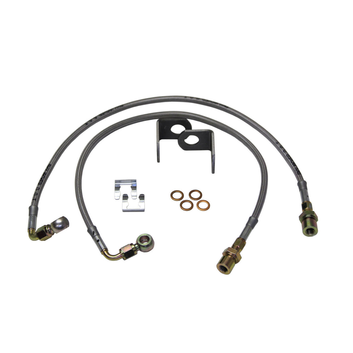 Skyjacker 2007-2010 Jeep Wrangler (JK) 4 Wheel Drive Brake Hose - JKRBL60