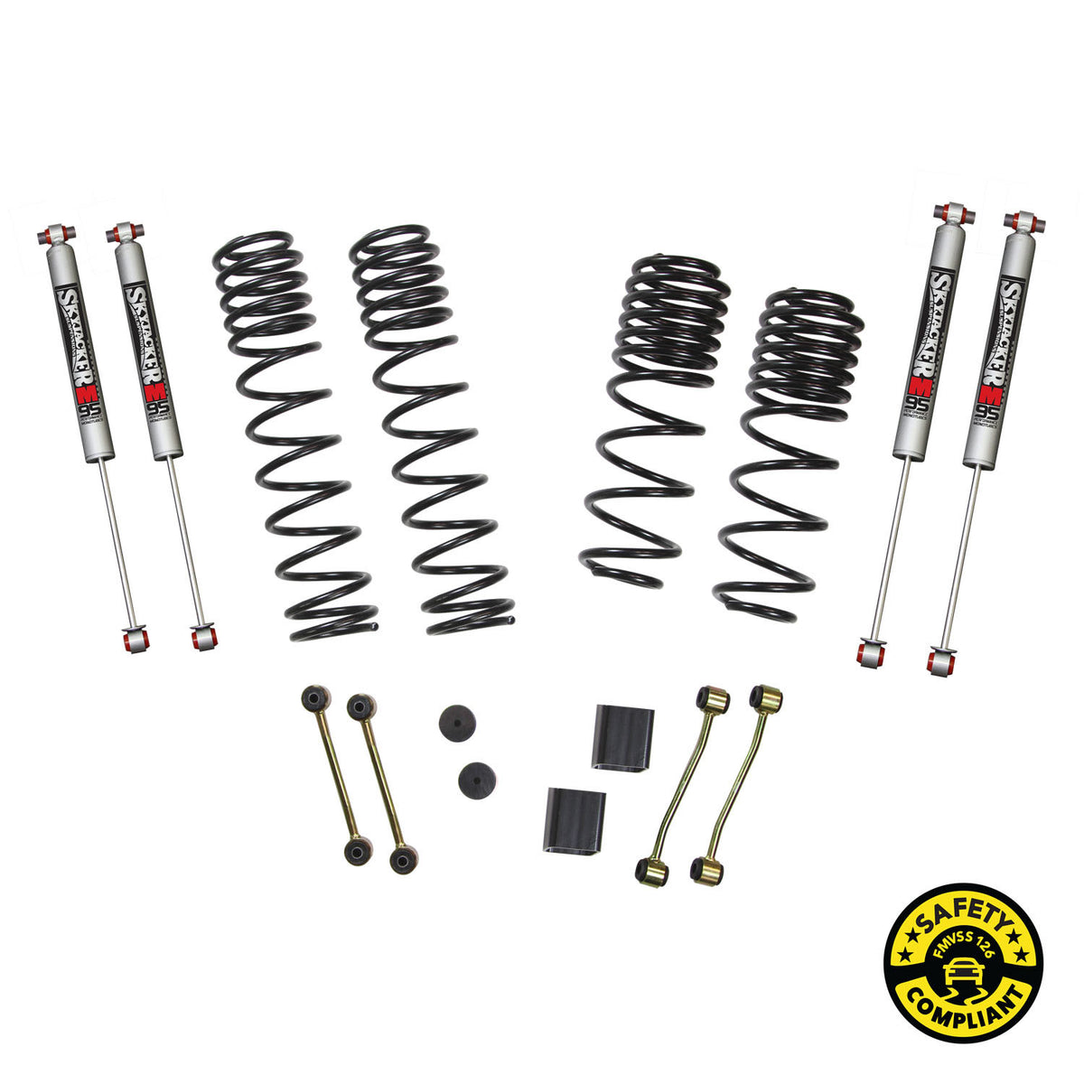 Skyjacker 2018 Jeep Wrangler (JL) 2in-2.5in Suspension Lift Kit w/M95 Shocks - JL20BPMLT