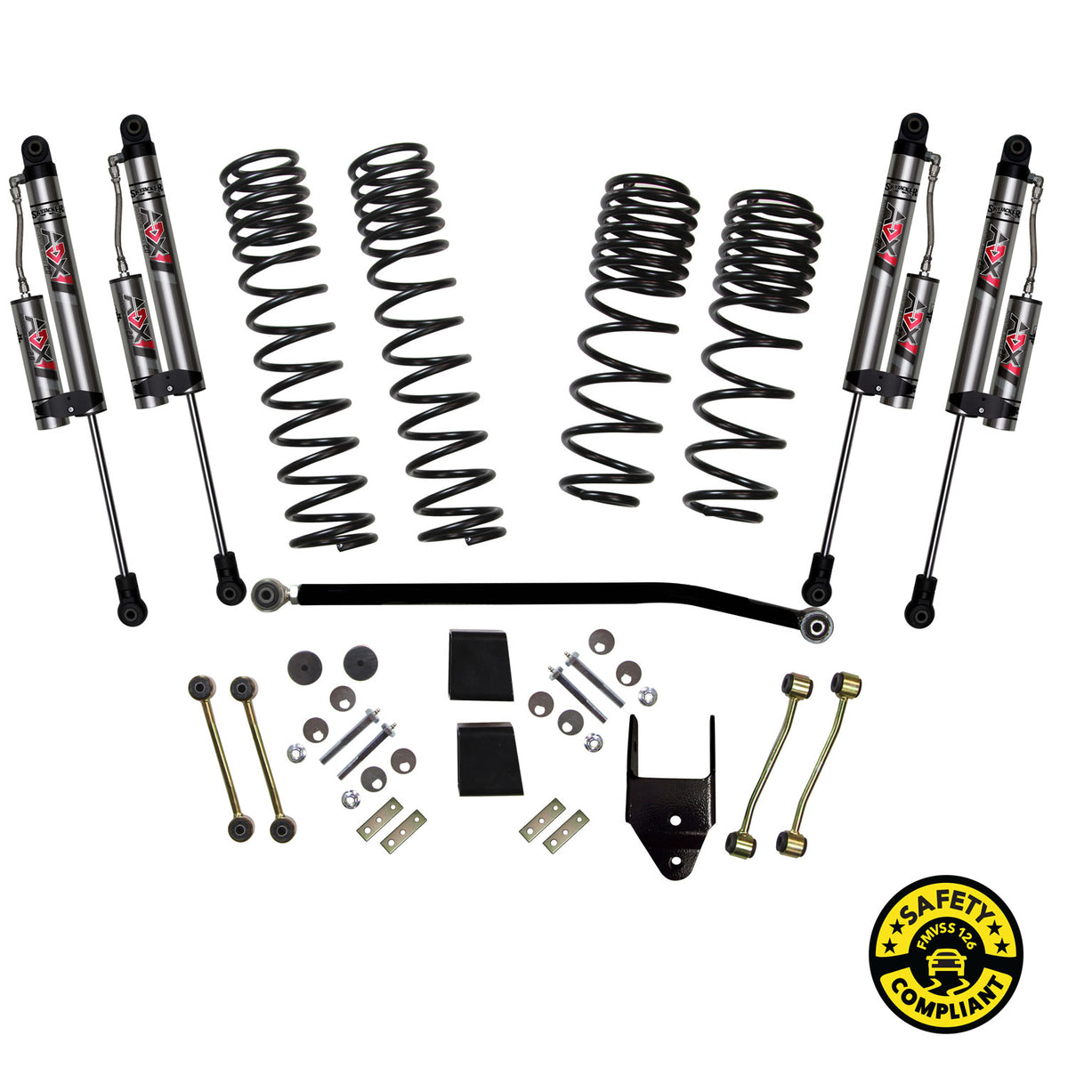 Skyjacker JL 3.5In RUBI 2DR LT ADX - JL35RBKXLT