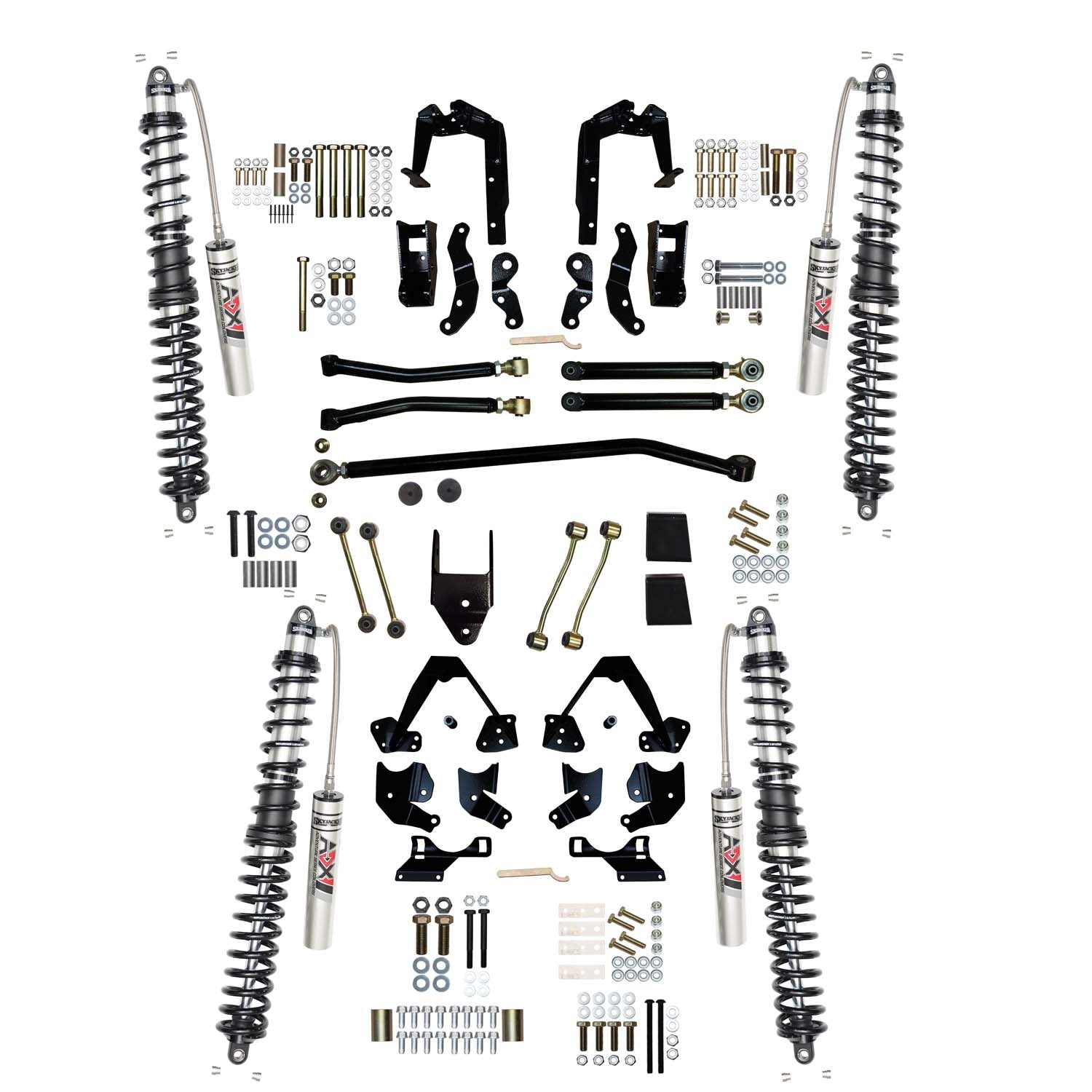 Skyjacker 21-24 Jeep Wrangler JL 3.5-6 In. ADX 2.0 Adventure Series Coilover Suspension Lift Kit - JL36ESK-SX