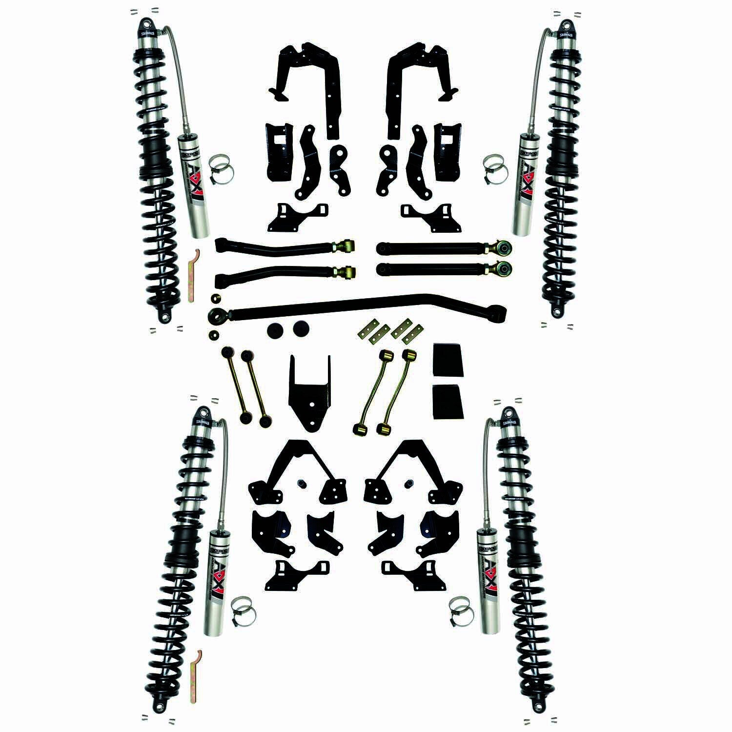 Skyjacker Jeep Wrangler JL Diesel 3.5-6 inch LeDuc Series Coil-Over Kit - JL36SLSKD-SX