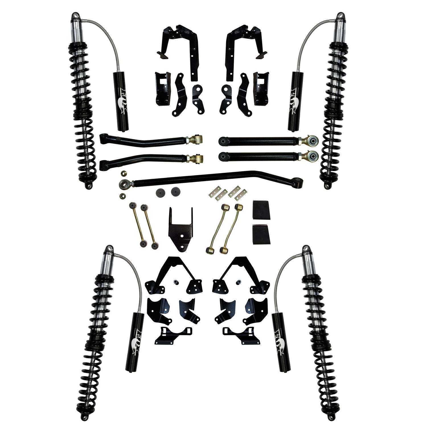 Skyjacker Jeep Wrangler Rubicon 392 3.5-6 inch Coil-Over Kit - JL36SLSKR3-SX