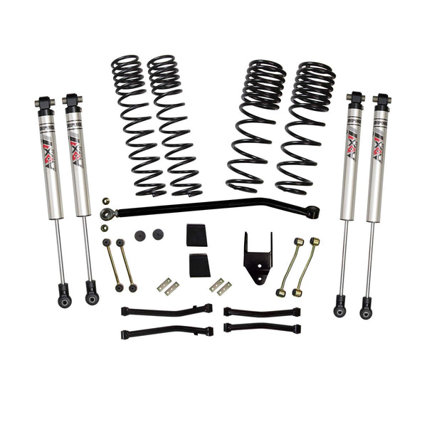 Skyjacker 21- 25 Jeep Wrangler Jl 4Xe 4.5 In. Susp. Lift Kit With ADX M2.0 Aluminum Monotube Shocks - JL45EBKXMLT