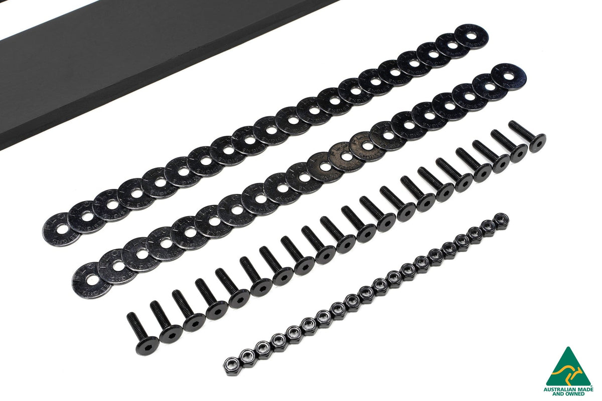 Flow Designs - Lancer Evolution X Side Skirt Extension Splitters (Pair)