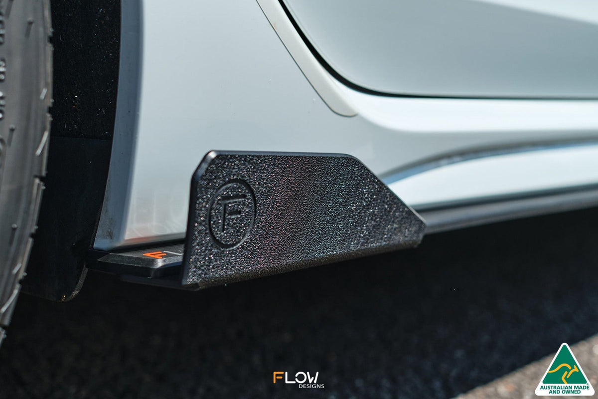 Flow Designs - MK8 Golf R Side Skirt Splitter Winglets (Pair)