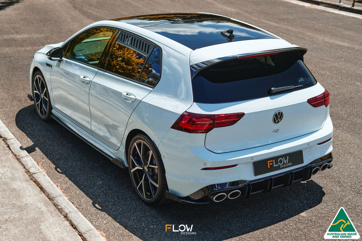 Flow Designs - MK8 Golf R Side Skirt Splitter Winglets (Pair)