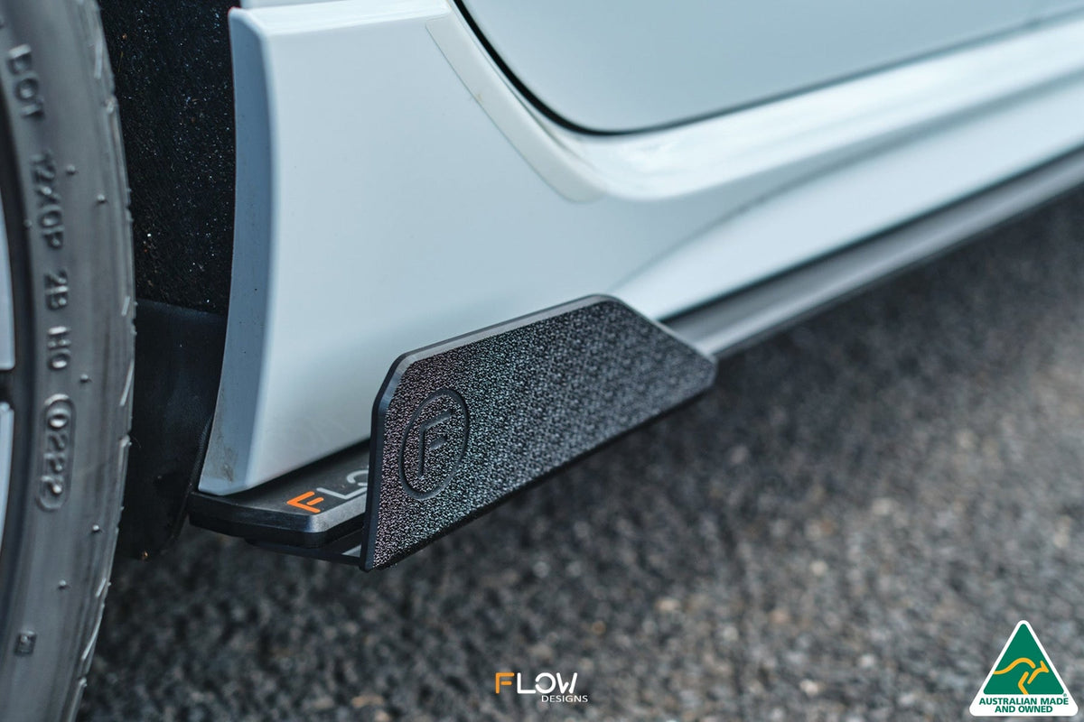Flow Designs - MK8 Golf R Side Skirt Splitter Winglets (Pair)