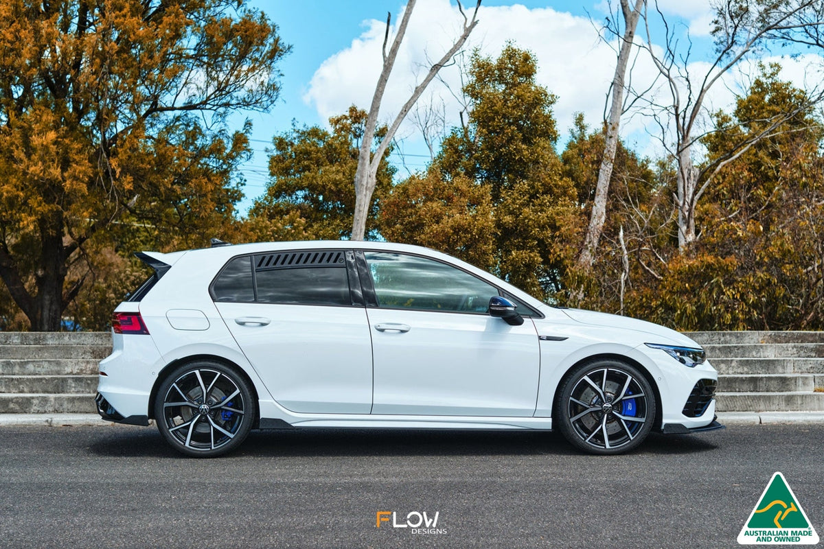 Flow Designs - MK8 Golf R Rear Spat Winglets (Pair)
