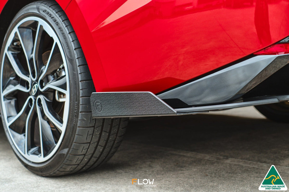Flow Designs - CN7 Elantra N Line Sedan 2020 Rear Spat Winglets (Pair)