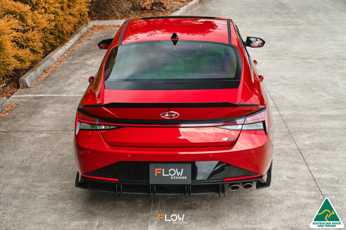 Flow Designs - CN7 Elantra N Line Sedan 2020 Rear Spats (Pair)