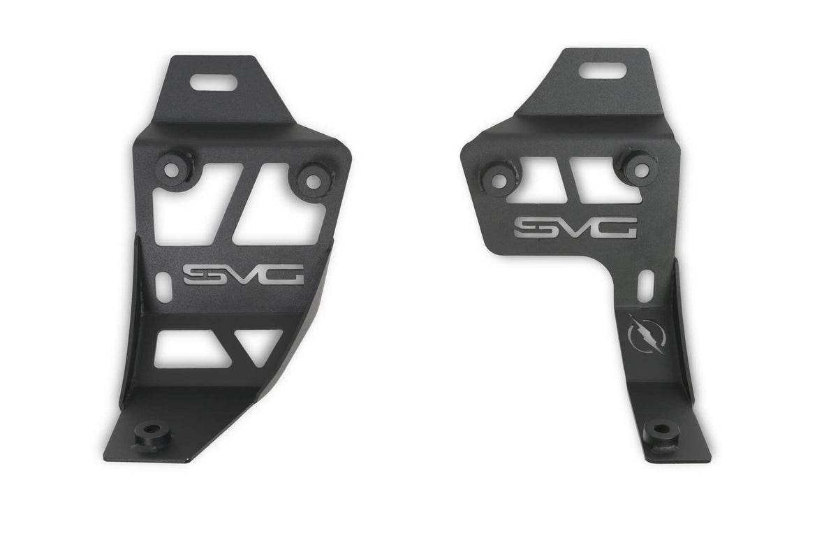 DV8 Offroad - 2021-2026 Jeep Wrangler JL 4xe | Dual Light Pod Mounts - LBJL-12