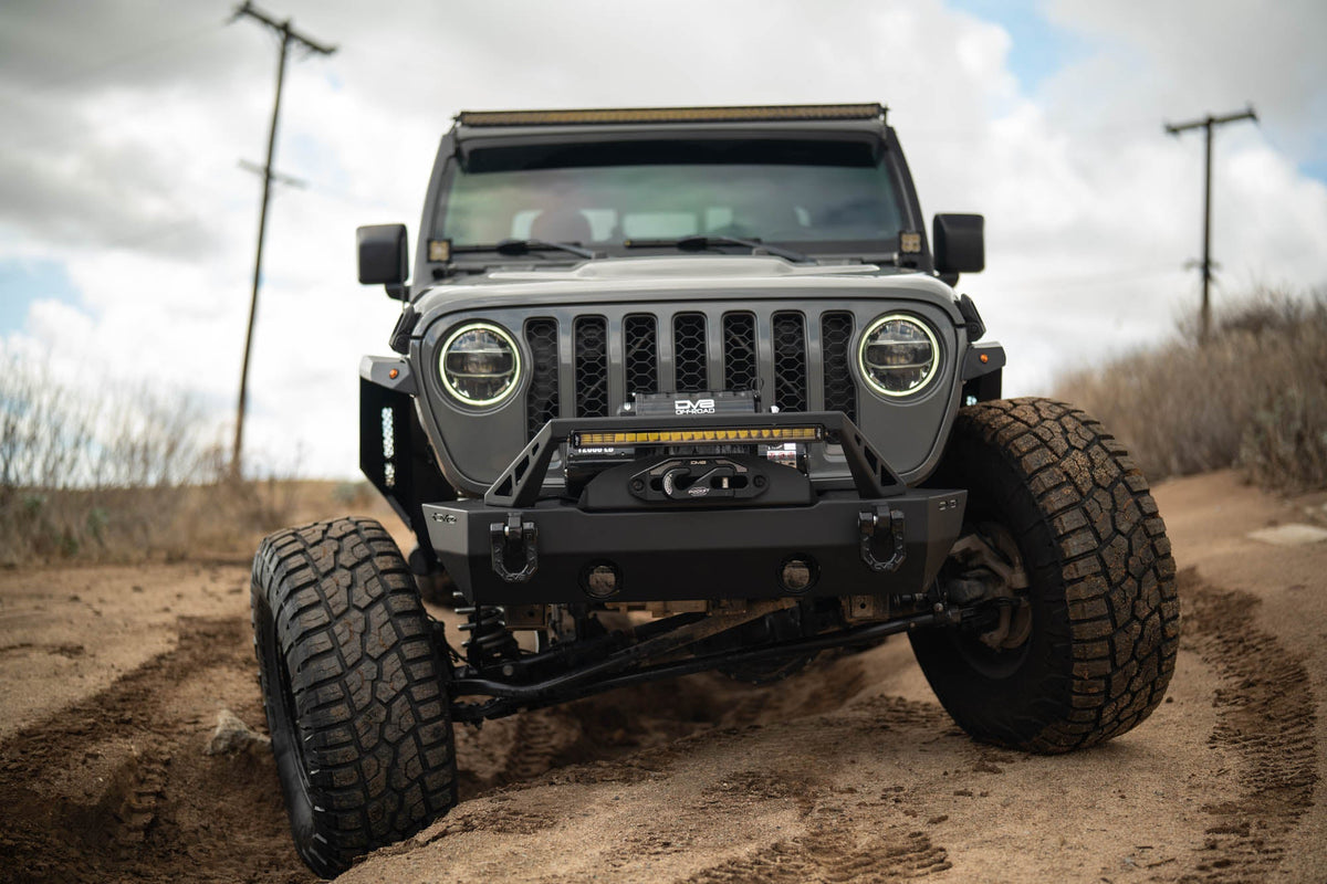 DV8 Offroad - 2020-2026 Jeep Gladiator JT Armor Fender Flares - FDGL-09