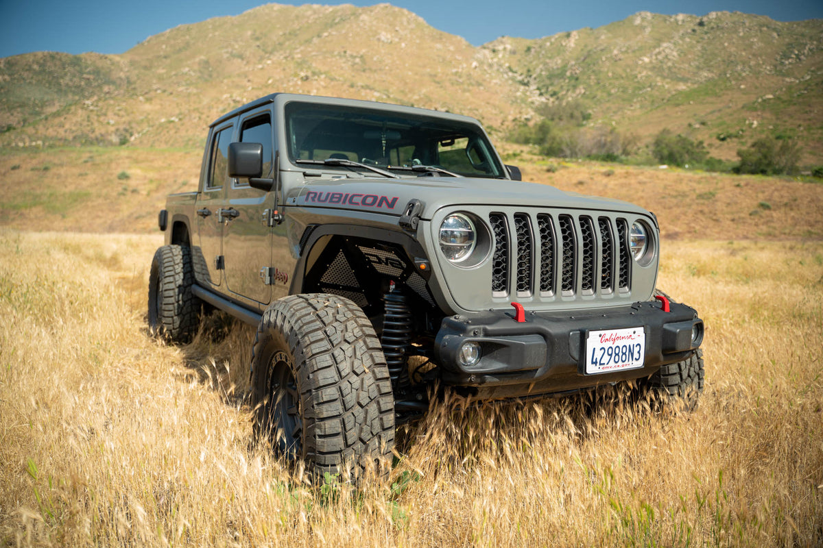 DV8 Offroad - 2020-2026 Jeep Gladiator JT Fender Deletes - FDGL-08