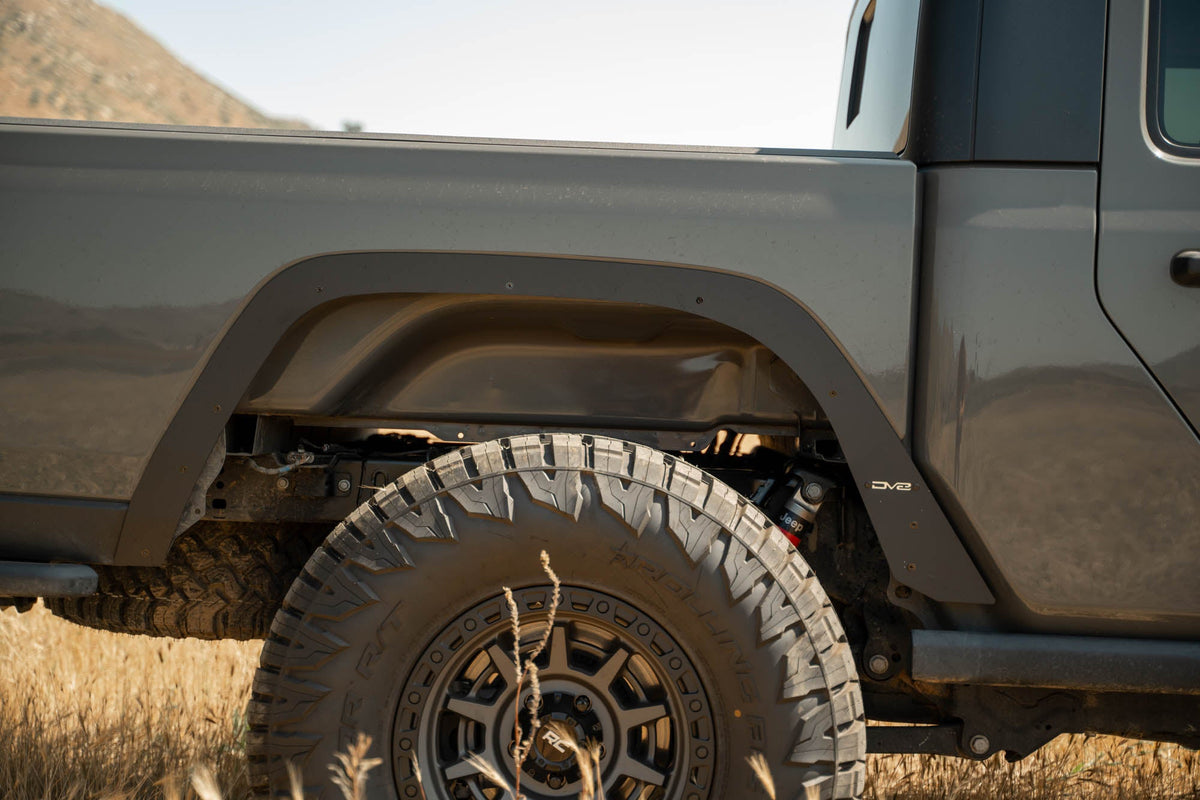 DV8 Offroad - 2020-2026 Jeep Gladiator JT Fender Deletes - FDGL-08