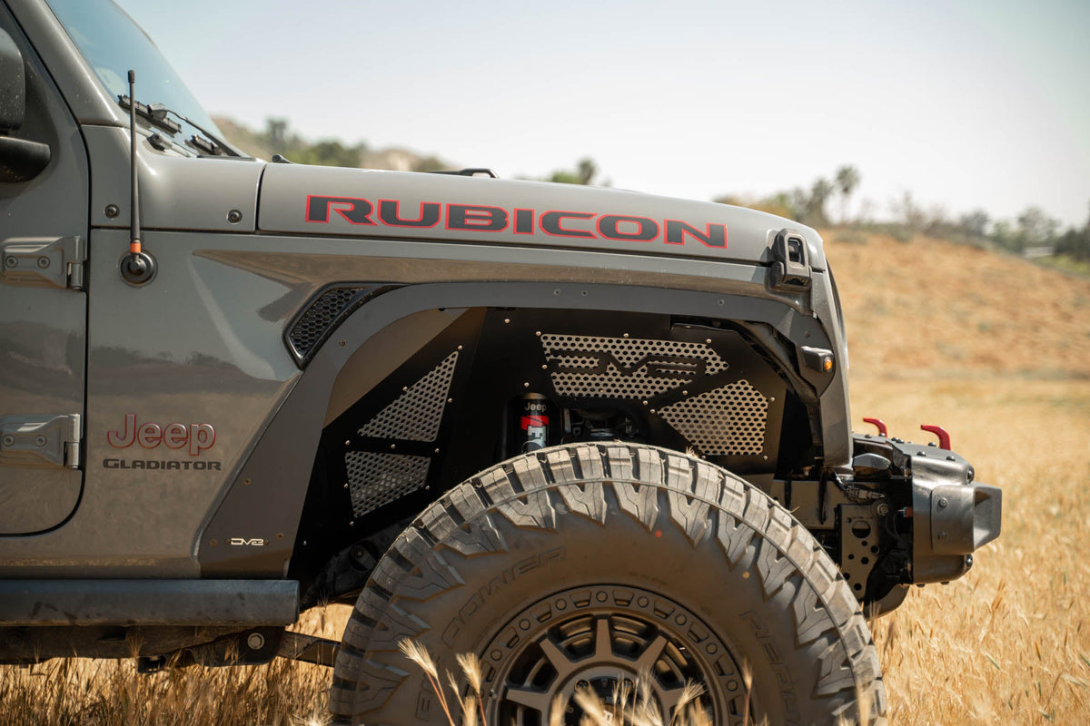 DV8 Offroad - 2020-2026 Jeep Gladiator JT Fender Deletes - FDGL-08