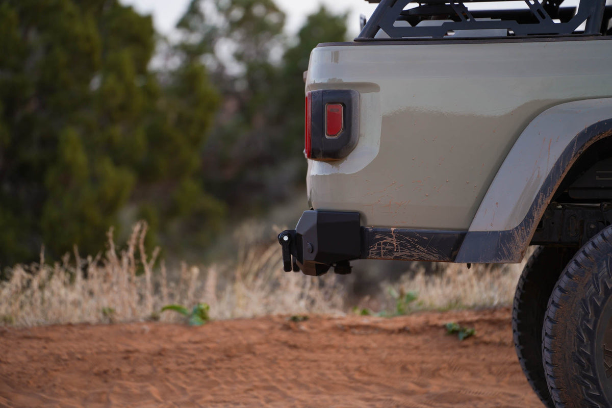 DV8 Offroad - 2020-2026 Jeep Gladiator JT | MTO Series Rear Bumper - RBGL-12