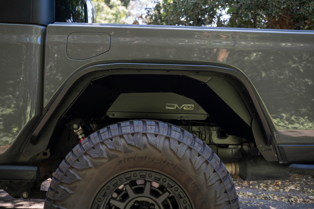 DV8 Offroad - 2020-2026 Jeep Gladiator JT | Rear Inner Fenders - INFEND-07RB