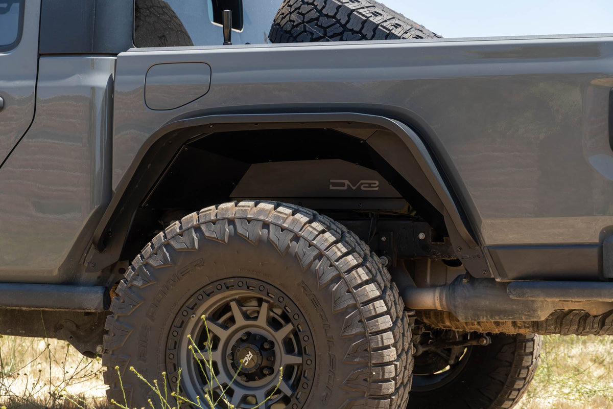 DV8 Offroad - 2020-2026 Jeep Gladiator JT | Rear Inner Fenders - INFEND-07RB