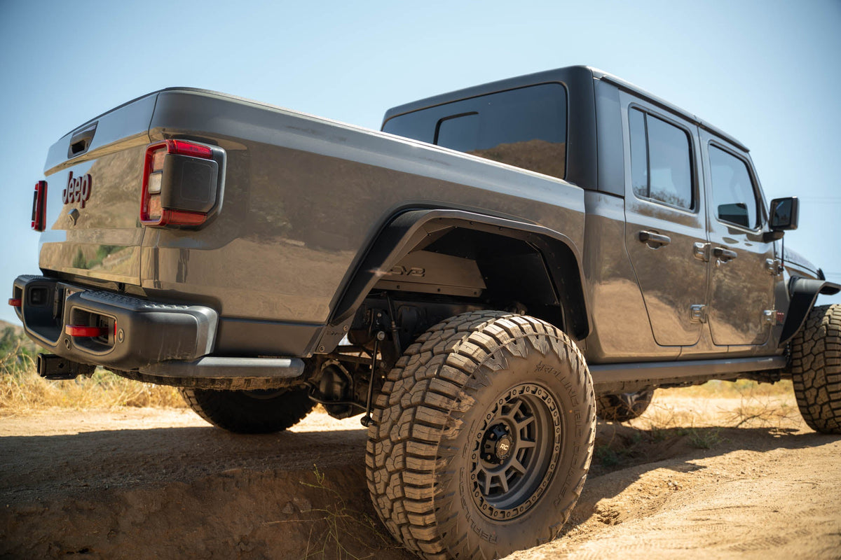 DV8 Offroad - 2020-2026 Jeep Gladiator JT | Rear Inner Fenders - INFEND-07RB