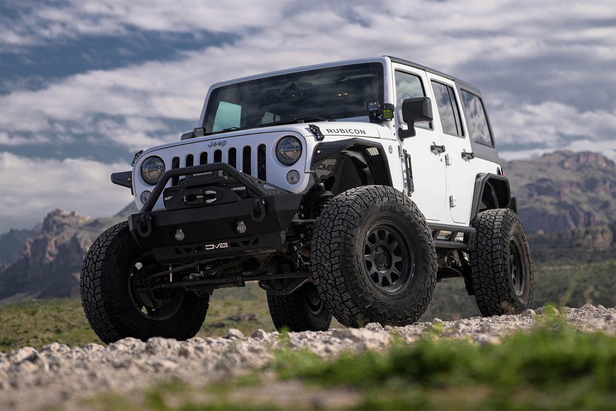 DV8 Offroad - 2007-2018 Jeep Wrangler JK | Spec Series Fender Flares - FDJK-06