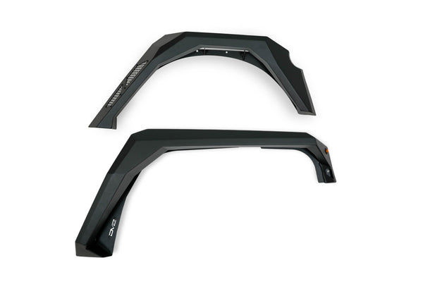 DV8 Offroad - 2007-2018 Jeep Wrangler JK Armor Fender Flares | Front & Rear - FDJK-09