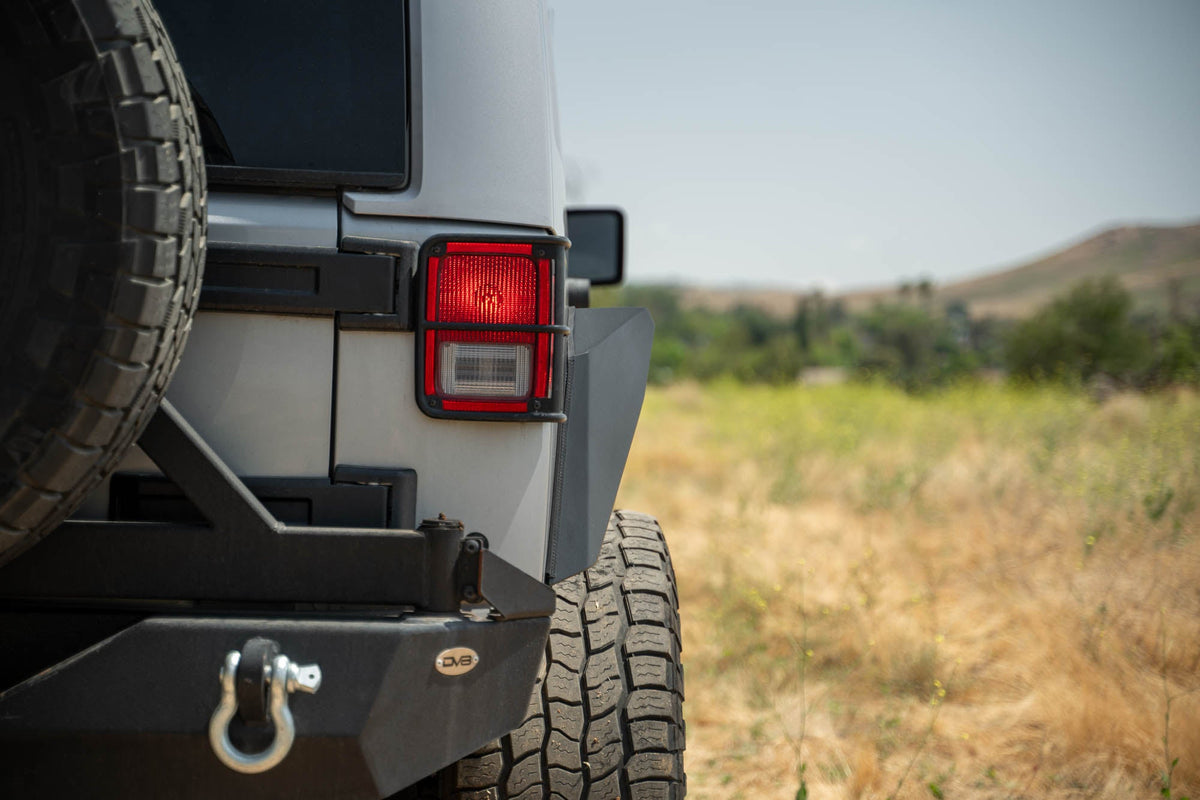 DV8 Offroad - 2007-2018 Jeep Wrangler JK Armor Fender Flares | Front & Rear - FDJK-09