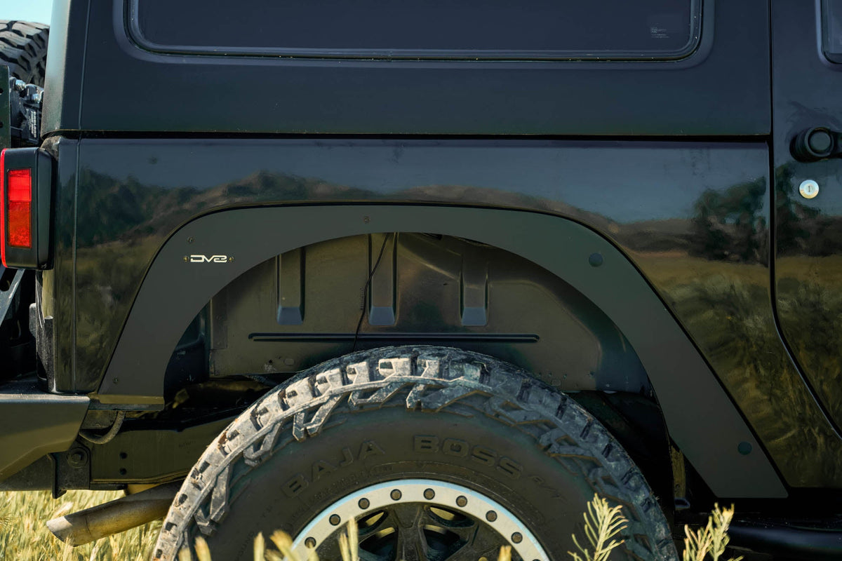 DV8 Offroad - 2007-2018 Jeep Wrangler JK | Fender Flare Deletes - FDJK-08
