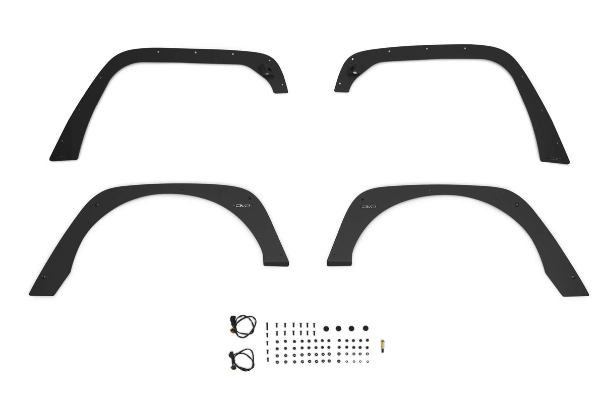 DV8 Offroad - 2007-2018 Jeep Wrangler JK | Fender Flare Deletes - FDJK-08