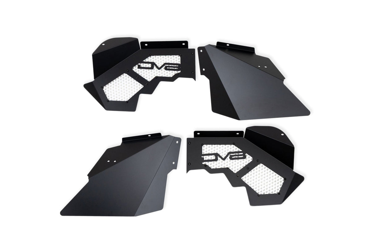 DV8 Offroad - 2007-2018 Jeep Wrangler JK Front Inner Fenders - INFEND-10FB