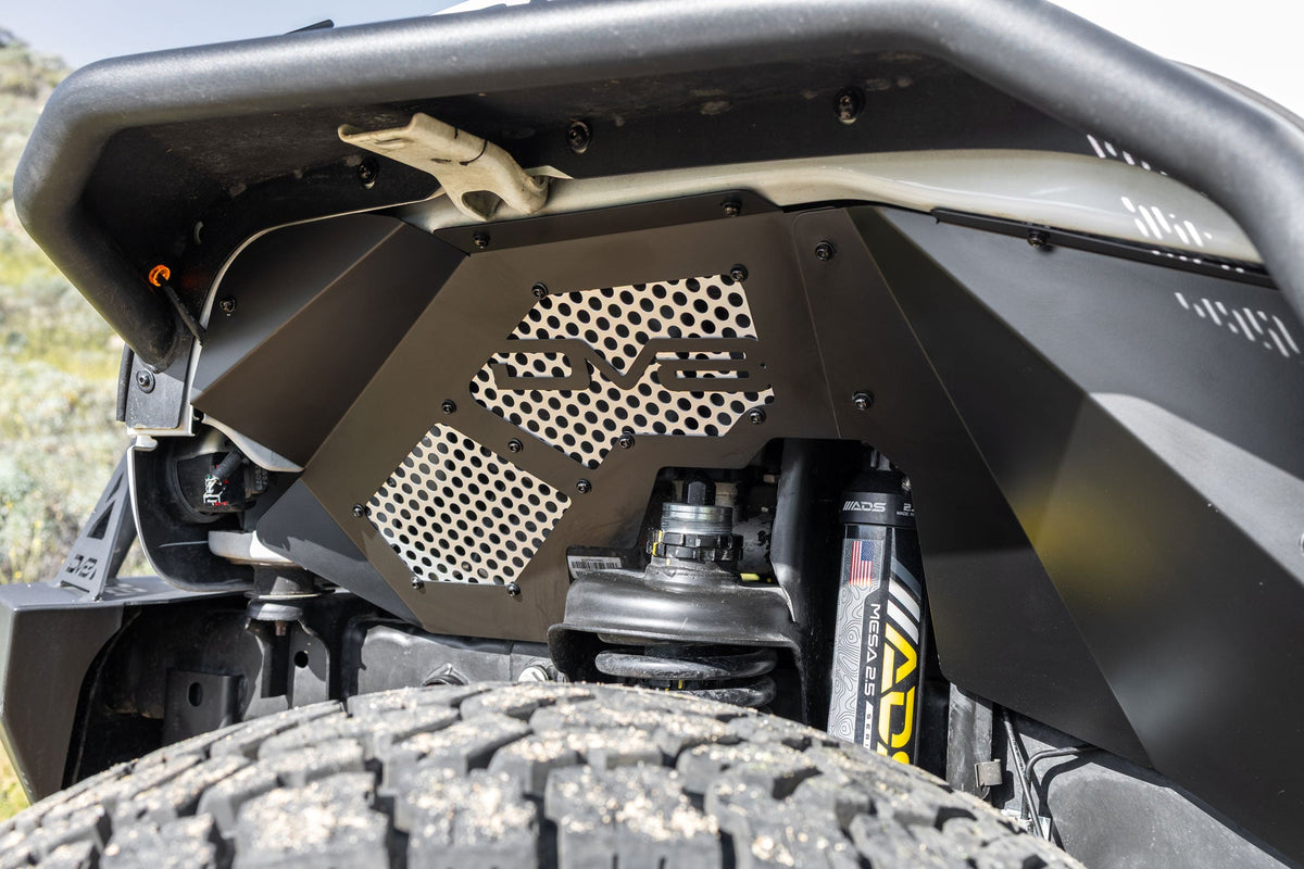 DV8 Offroad - 2007-2018 Jeep Wrangler JK Front Inner Fenders - INFEND-10FB
