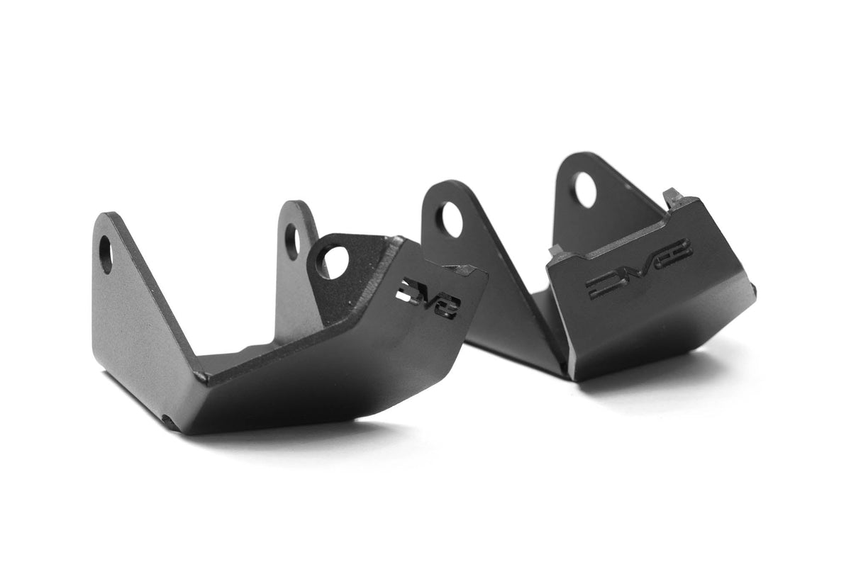 DV8 Offroad - 2007-2018 Jeep Wrangler JK Rear Shock & Link Skid Plates - SPJK-04