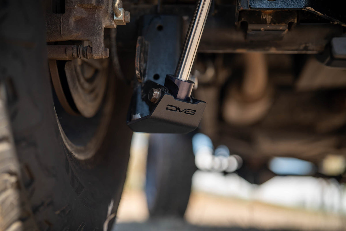 DV8 Offroad - 2007-2018 Jeep Wrangler JK Rear Shock & Link Skid Plates - SPJK-04