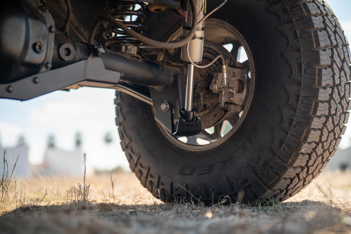DV8 Offroad - 2007-2018 Jeep Wrangler JK Rear Shock & Link Skid Plates - SPJK-04