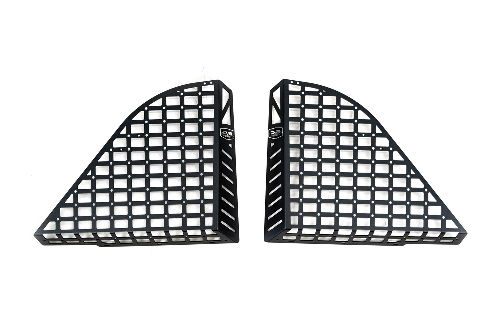 DV8 Offroad - 2018-2026 Jeep Wrangler JL 4-Door Rear Window Pocketed Molle Panels - MPJL-02