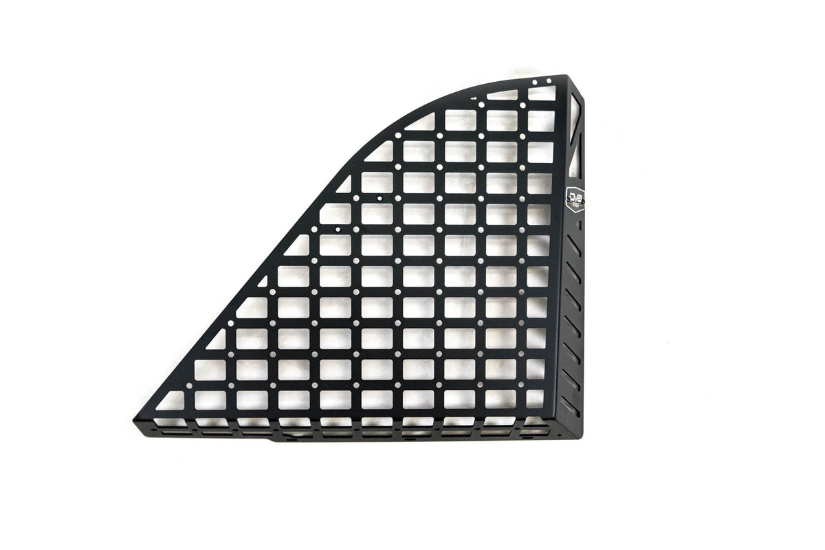 DV8 Offroad - 2018-2026 Jeep Wrangler JL 4-Door Rear Window Pocketed Molle Panels - MPJL-02