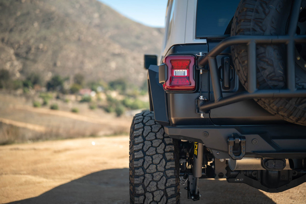 DV8 Offroad - 2018-2026 Jeep Wrangler JL Armor Fender Flares - FDJL-09