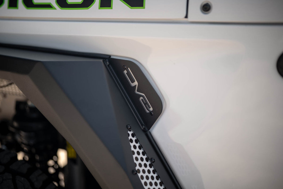 DV8 Offroad - 2018-2026 Jeep Wrangler JL Armor Fender Flares - FDJL-09