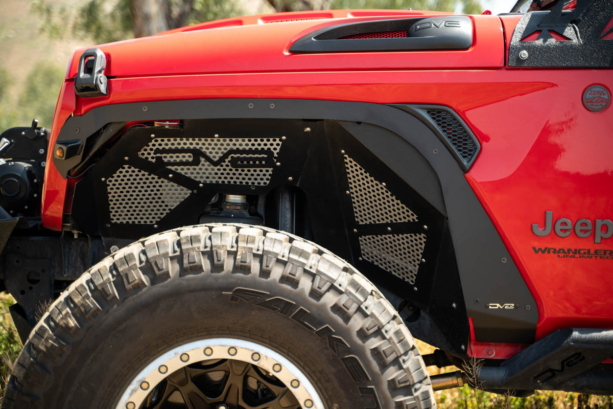 DV8 Offroad - 2018-2026 Jeep Wrangler JL Fender Deletes - FDJL-08