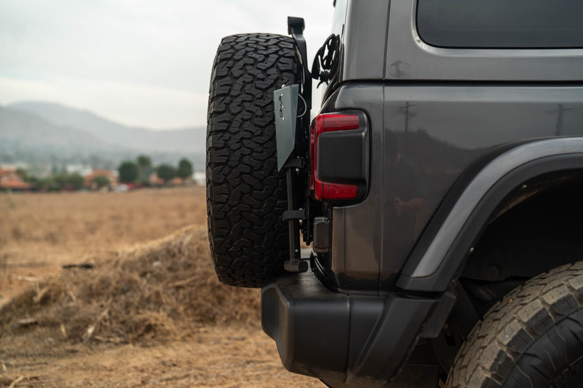 DV8 Offroad - 2018-2026 Jeep Wrangler JL Tailgate Reinforcement Molle Panel - TCJL-04