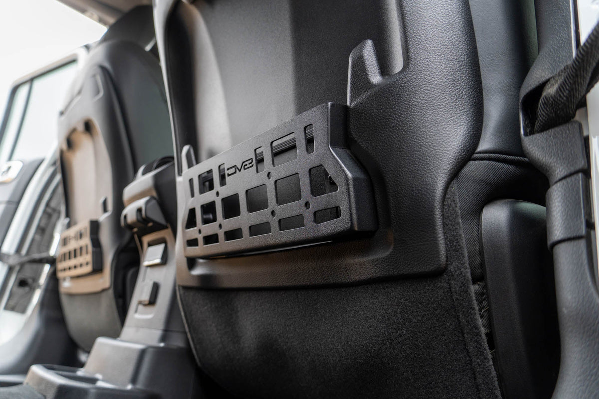 DV8 Offroad - 2018-2026 Jeep Wrangler & Gladiator Rubicon/Mojave | Seat Back Molle Pockets - MPJL-09