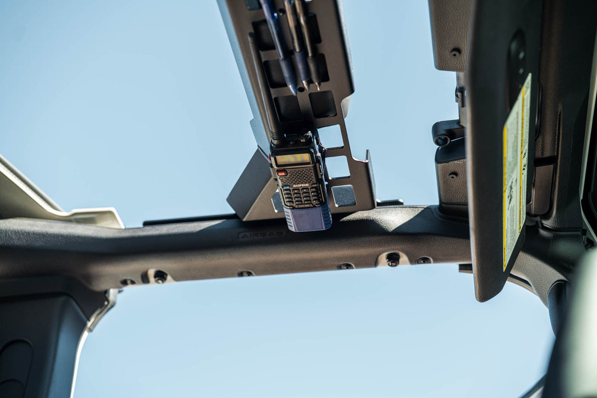 DV8 Offroad - 2018-2026 Jeep Wrangler & Gladiator Overhead Molle Panel - MPJL-04