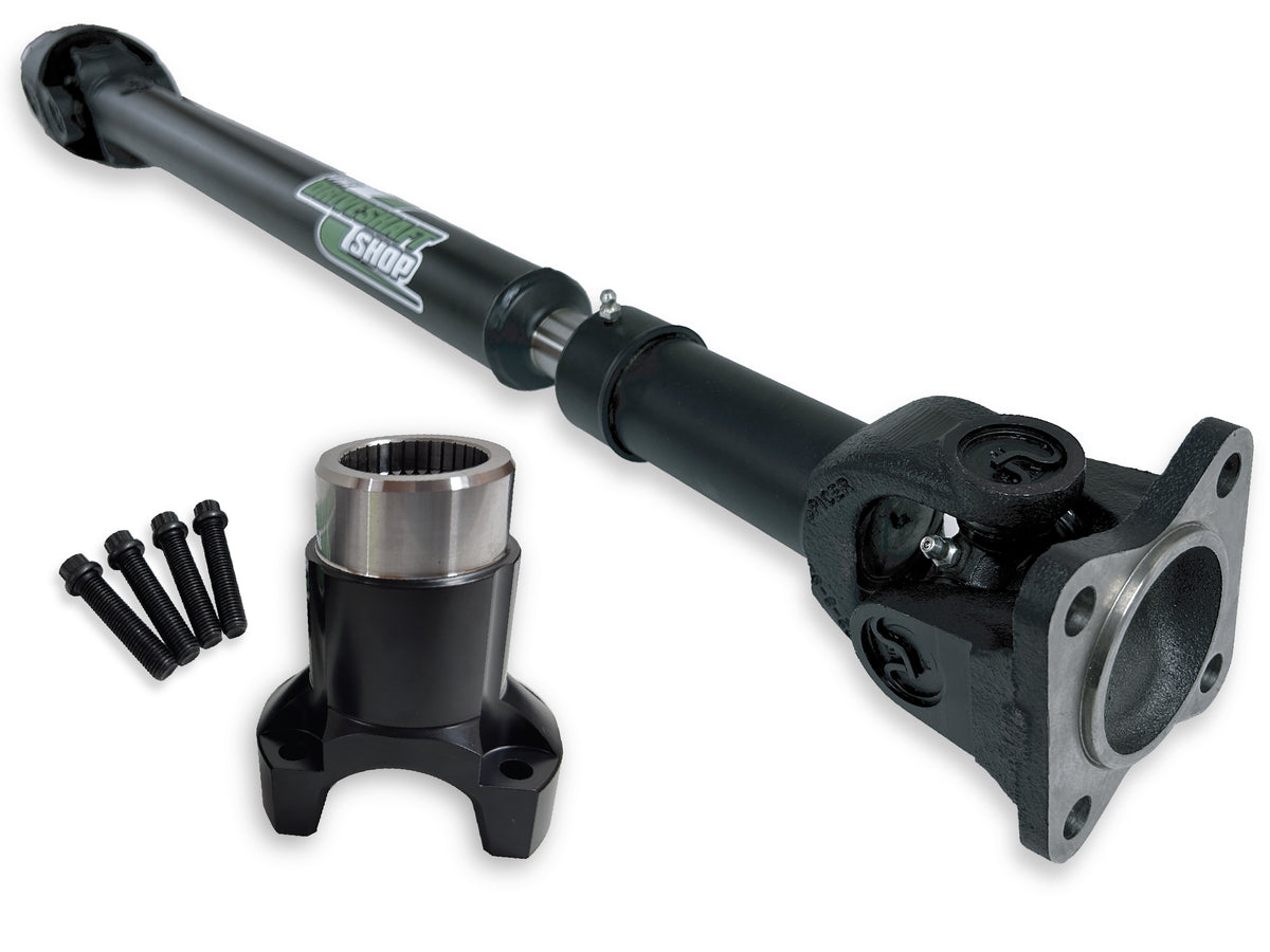 DSS 07-18 Jeep Wrangler JK Precision Series 1310 Serviceable U-Joint Front Driveshaft - 610352