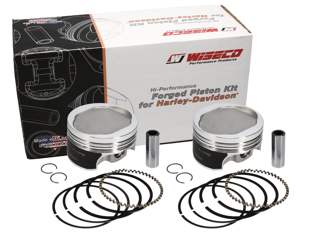 Wiseco Tracker Series Sportster 883-1200 9.51 CR Piston Kit - K0212P2