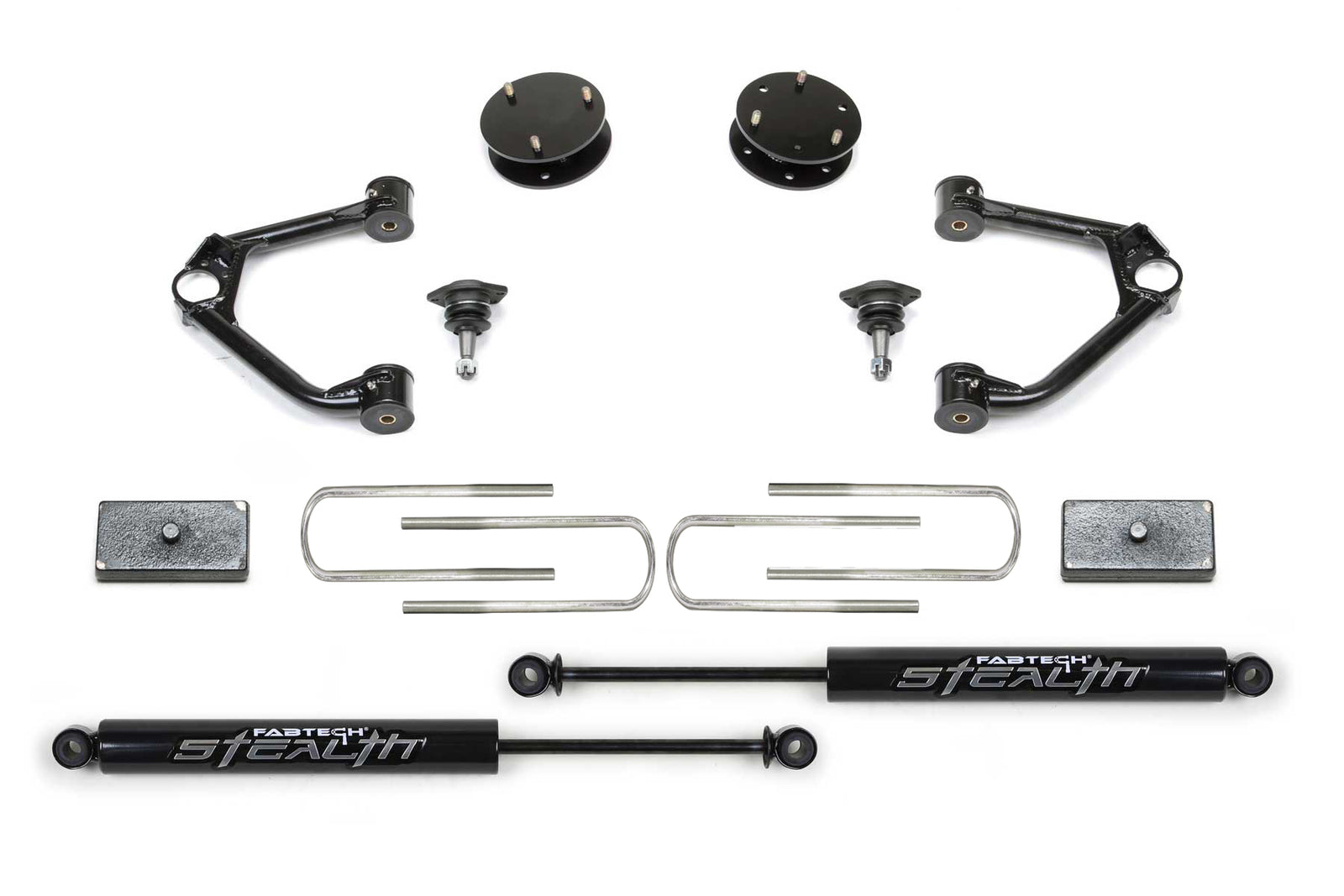 3″ Ball Joint UCA Lift Kit w/ Rear Stealth Shocks – K1212M
